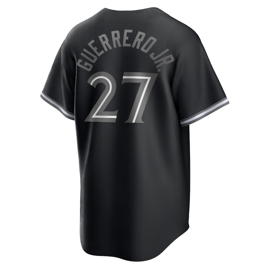 Vladimir Guerrero Jr. Toronto Blue Jays MLB Nike Men's Black Replica Jersey