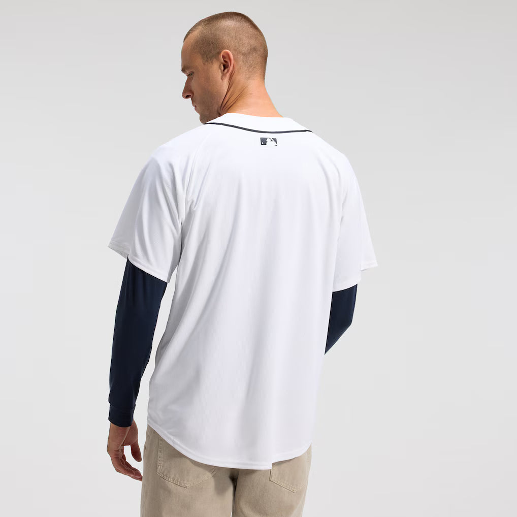Detroit Tigers MLB Nike Men's White Home Limited Jersey