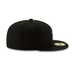 Miami Marlins MLB New Era Men's Black 59Fifty Authentic Collection Fitted Hat