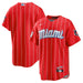 Miami Marlins MLB Nike Men's Red 2023 City Connect Replica Jersey