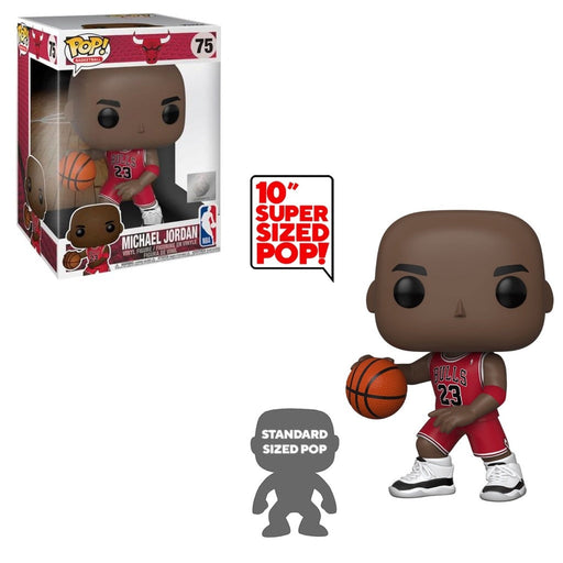 Michael Jordan Chicago Bulls NBA Funko 10" Super Sized POP Vinyl Figure