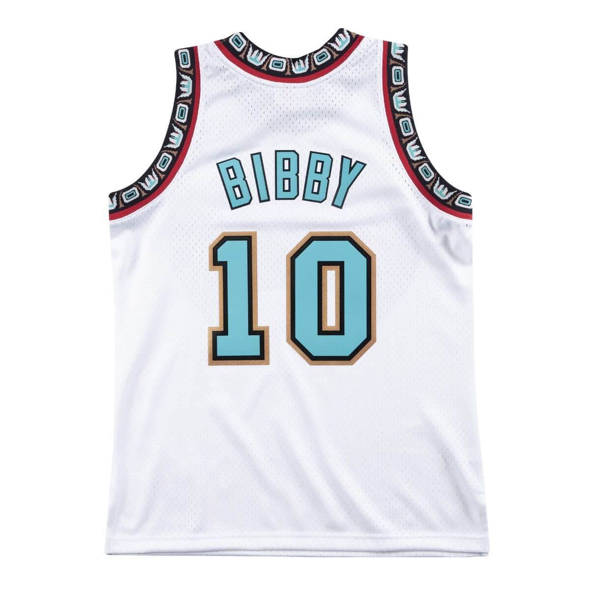 Mike Bibby Vancouver Grizzlies NBA Mitchell & Ness Men's White 1998-99 Hardwood Classics Swingman Jersey