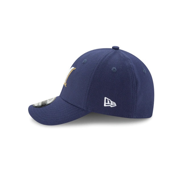 Milwaukee Brewers MLB New Era Men's Navy 39Thirty Team Classic Stretch Fit Hat