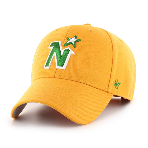 Minnesota North Stars NHL 47 Brand Men's Gold Vintage MVP Adjustable Hat