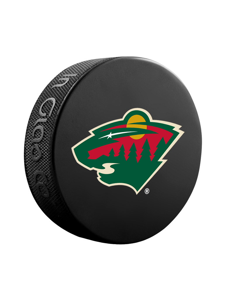 Minnesota Wild NHL Inglasco Basic Souvenir Hockey Puck