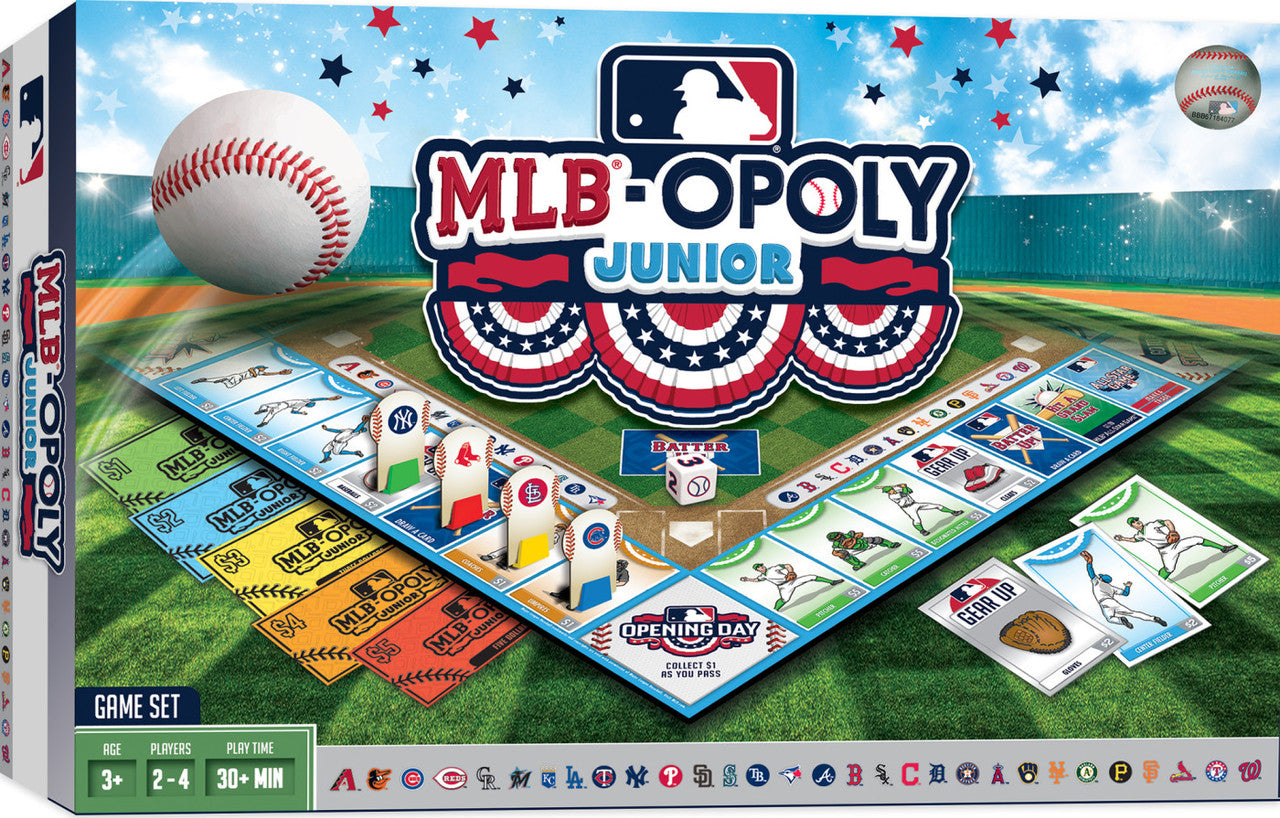 MLB Masterpieces All Teams League Opoly Game