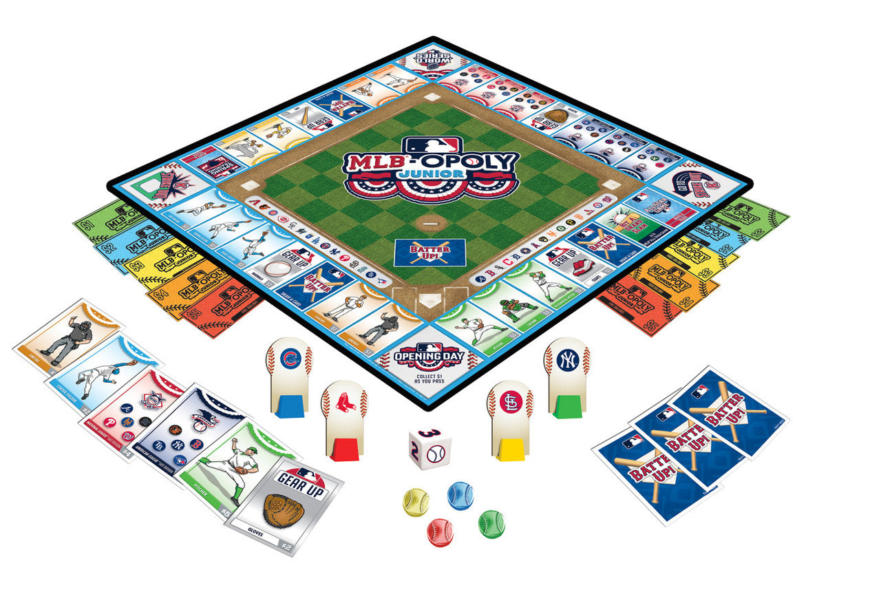 MLB Masterpieces All Teams League Opoly Game