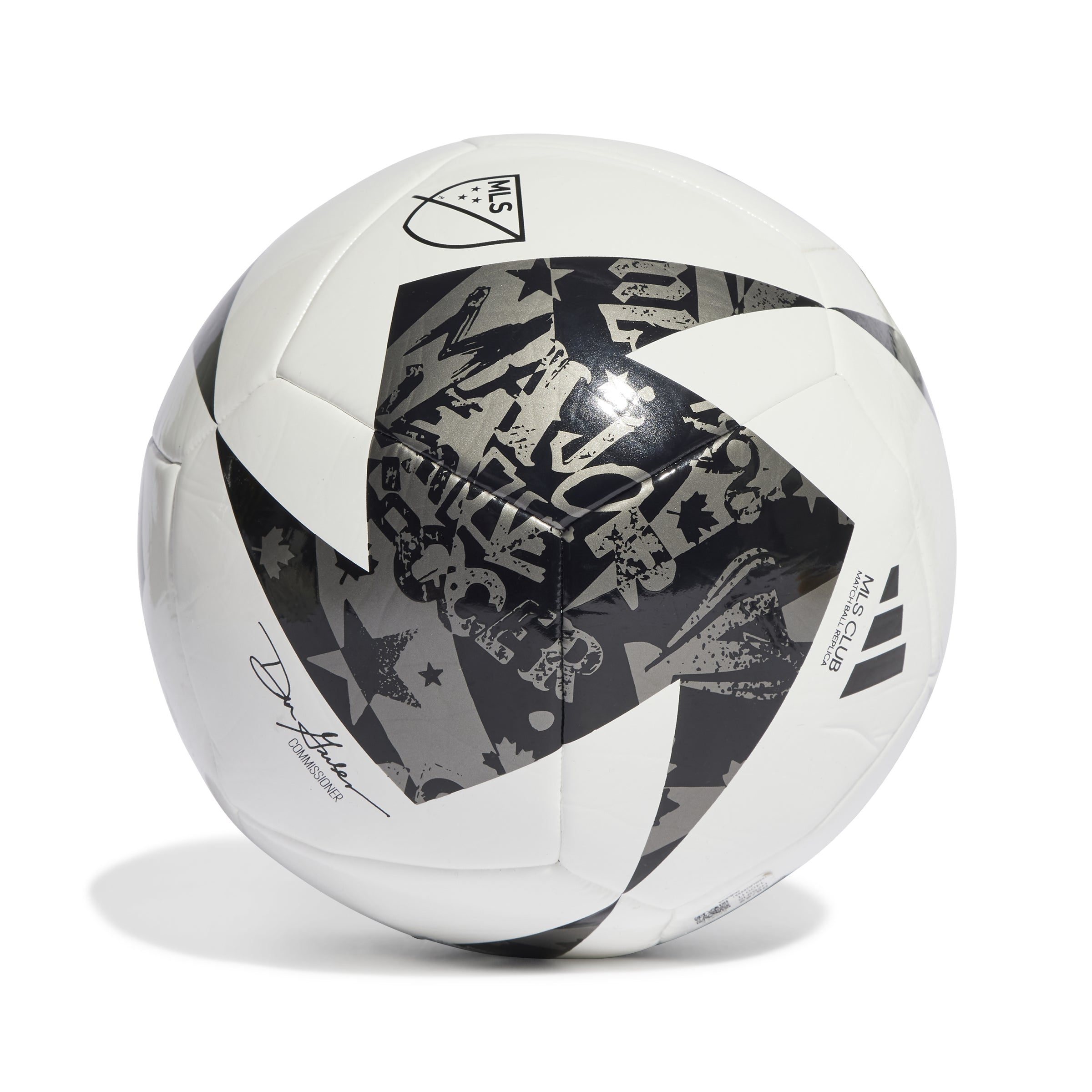 MLS Adidas Club Black/White Soccer Ball