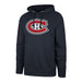 Montreal Canadiens NHL 47 Brand Men's Navy Imprint Headline Pullover Hoodie