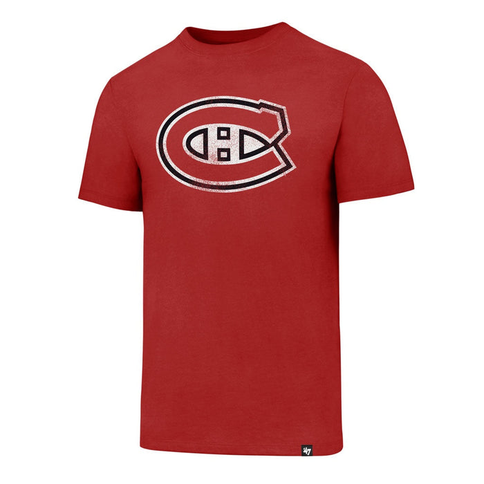 Montreal Canadiens NHL 47 Brand Men's Navy Blockout T-Shirt