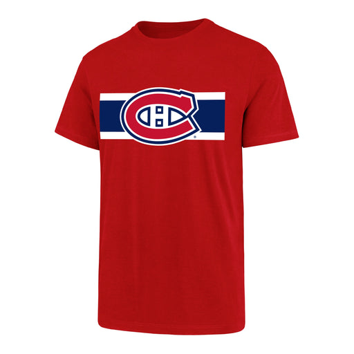 Montreal Canadiens NHL 47 Brand Men's Red Stripe T-Shirt