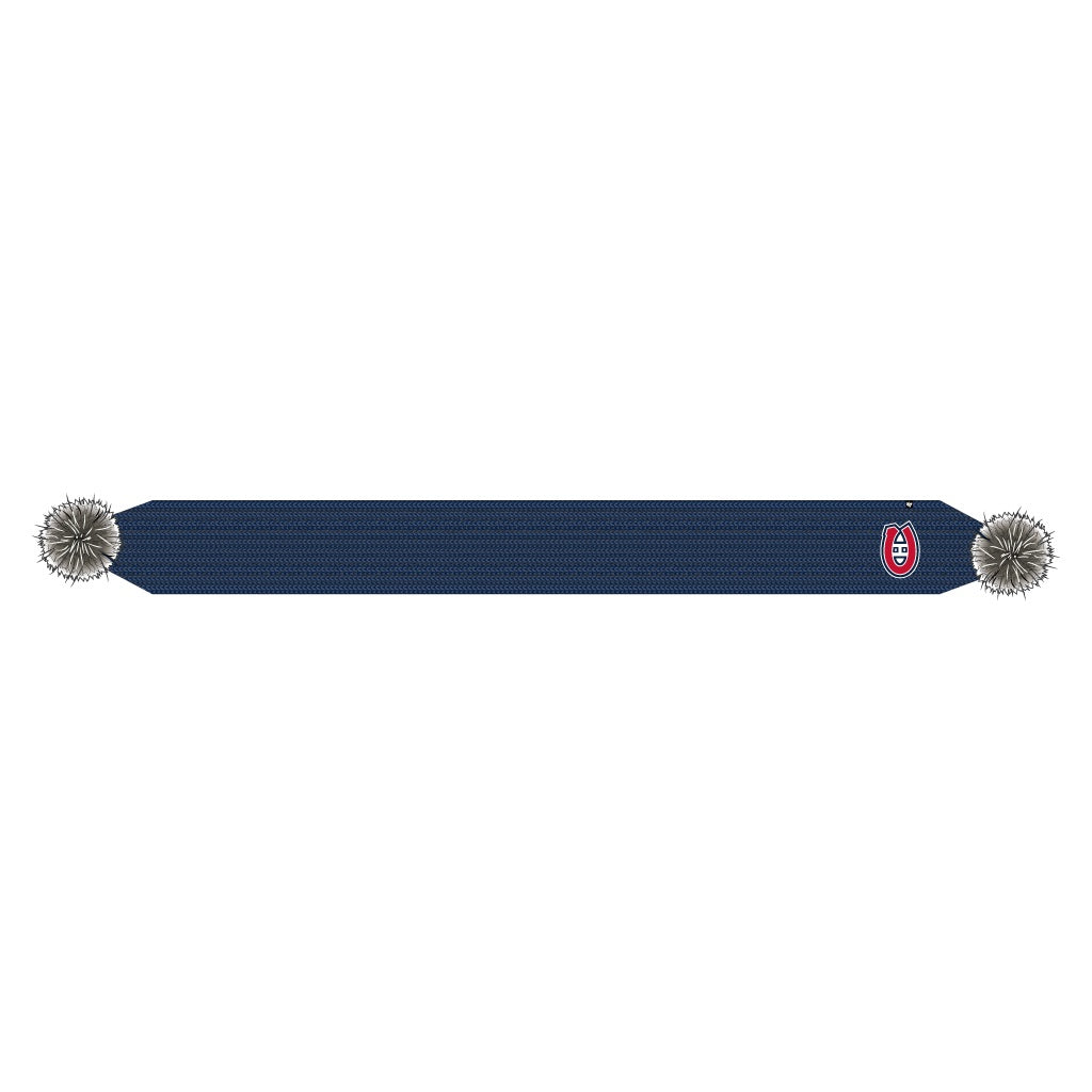 Montreal Canadiens NHL 47 Brand Women's Navy Meeko Knit Scarf