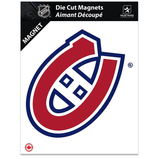 Montreal Canadiens NHL 8"x11" Die Cut Team Crest Magnet