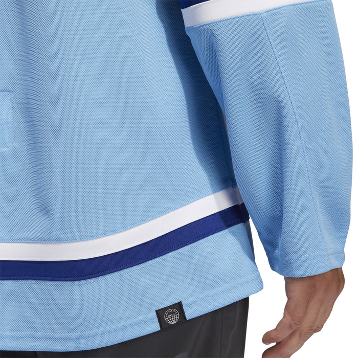 Men's Montreal Canadiens Nick Suzuki adidas Light Blue - Reverse