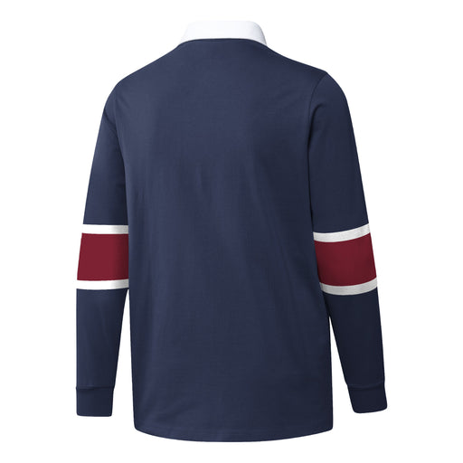 Montreal Canadiens NHL Adidas Men's Navy Rugby Long-sleeve Shirt
