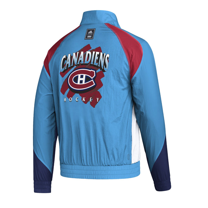 Men's Adidas Light Blue Montreal Canadiens Reverse Retro 2.0 Authentic Blank Jersey
