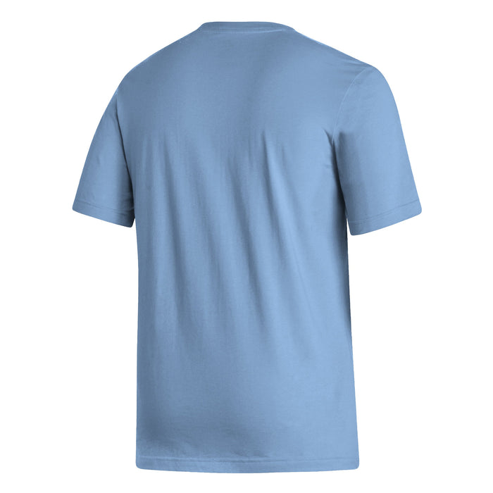 Montreal Canadiens NHL Adidas Men's Sky Blue Reverse Retro 2.0 Playmaker T-Shirt