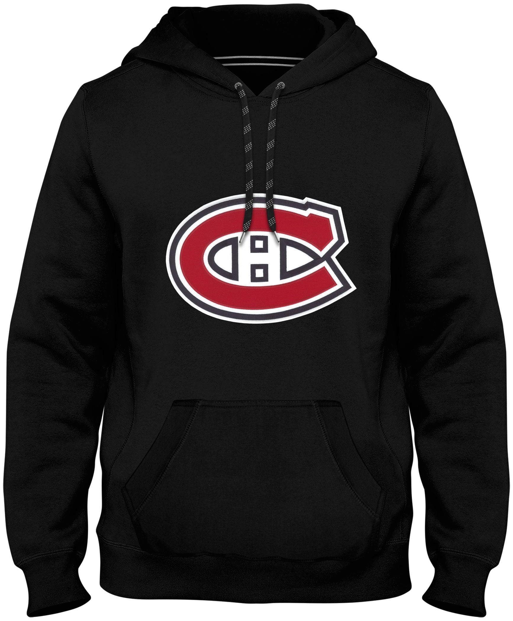 Montreal Canadiens NHL Bulletin Men's Black Express Twill Logo Hoodie