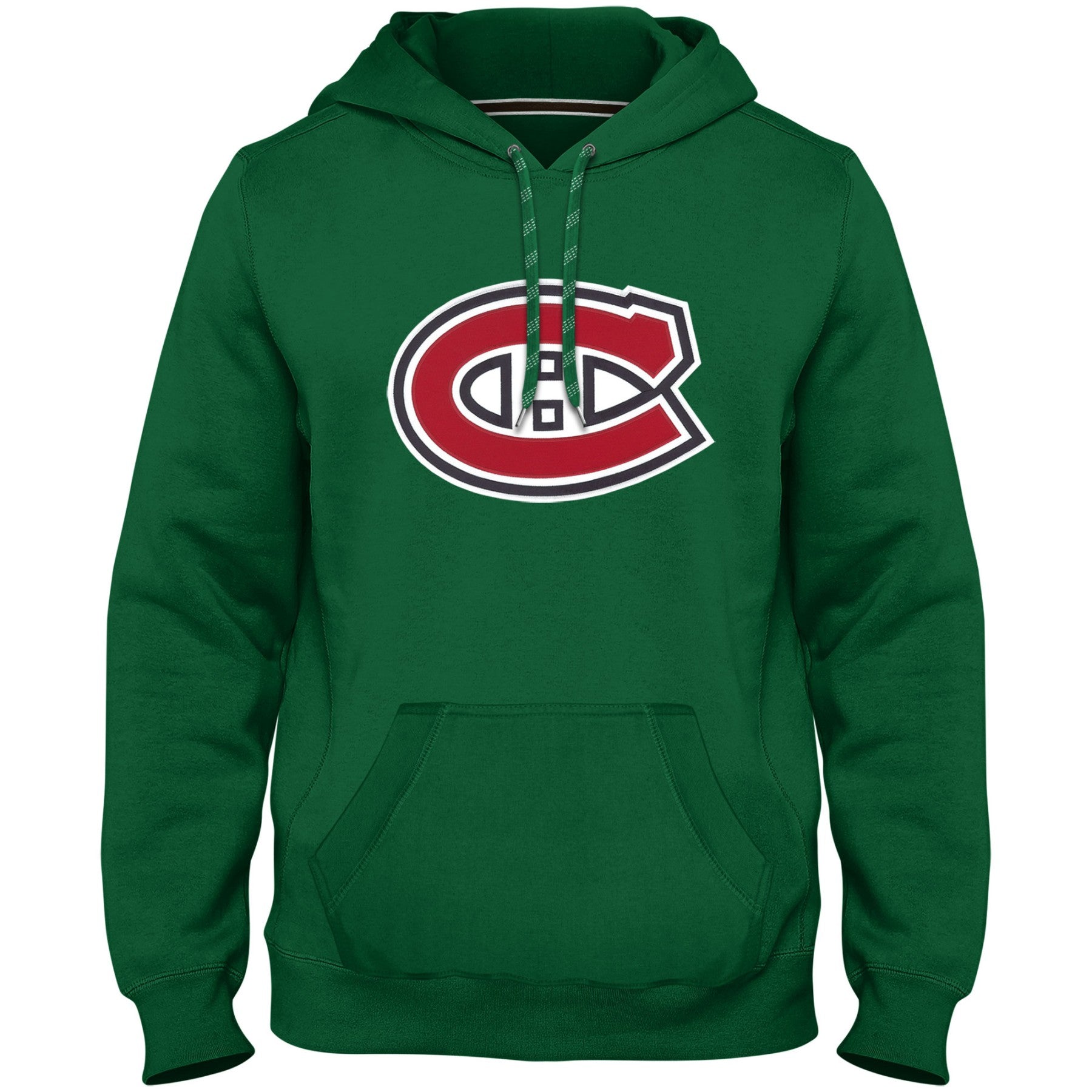 Montreal Canadiens NHL Bulletin Men's Green Express Twill Logo Hoodie