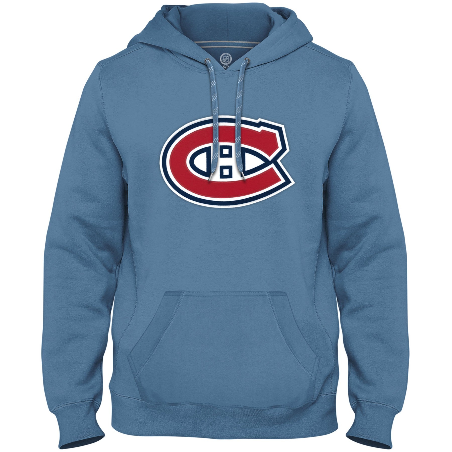 Montreal Canadiens NHL Bulletin Men's Light Blue Express Twill Logo Hoodie