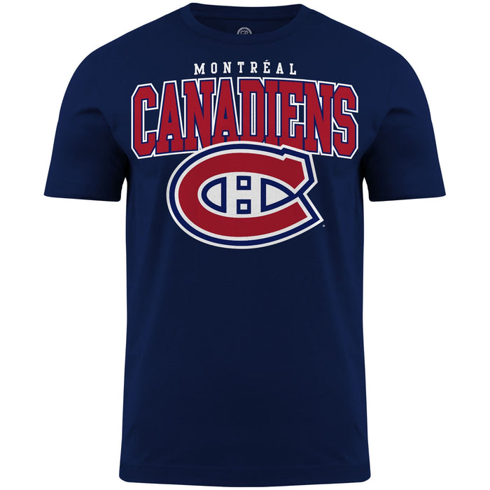 Montreal Canadiens NHL Bulletin Men's Navy Back2Basics T-Shirt