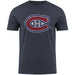 Montreal Canadiens NHL Bulletin Men's Navy Distressed Logo T-Shirt