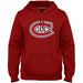 Montreal Canadiens NHL Bulletin Men's Red Express Twill Logo Hoodie
