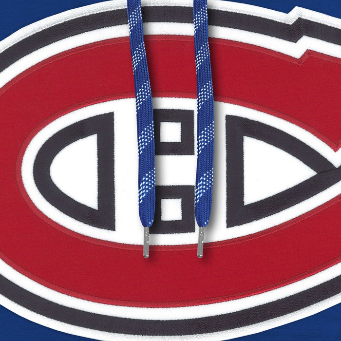 Montreal Canadiens NHL Bulletin Men's Royal Blue Express Twill Logo Hoodie
