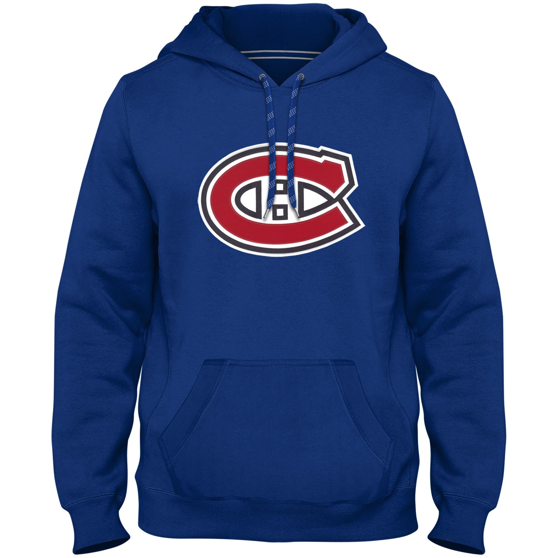 Montreal Canadiens NHL Bulletin Men's Royal Blue Express Twill Logo Hoodie