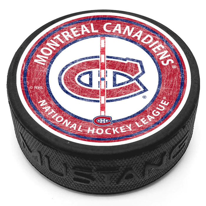 Montreal Canadiens NHL Center Ice Hockey Puck