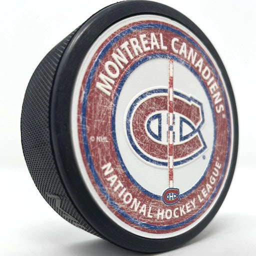 Montreal Canadiens NHL Center Ice Hockey Puck