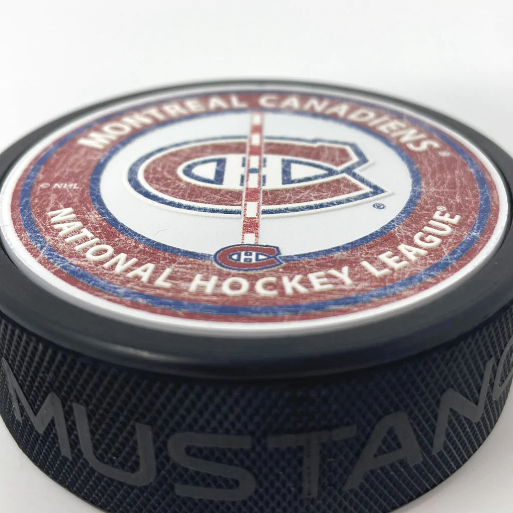 Montreal Canadiens NHL Center Ice Hockey Puck