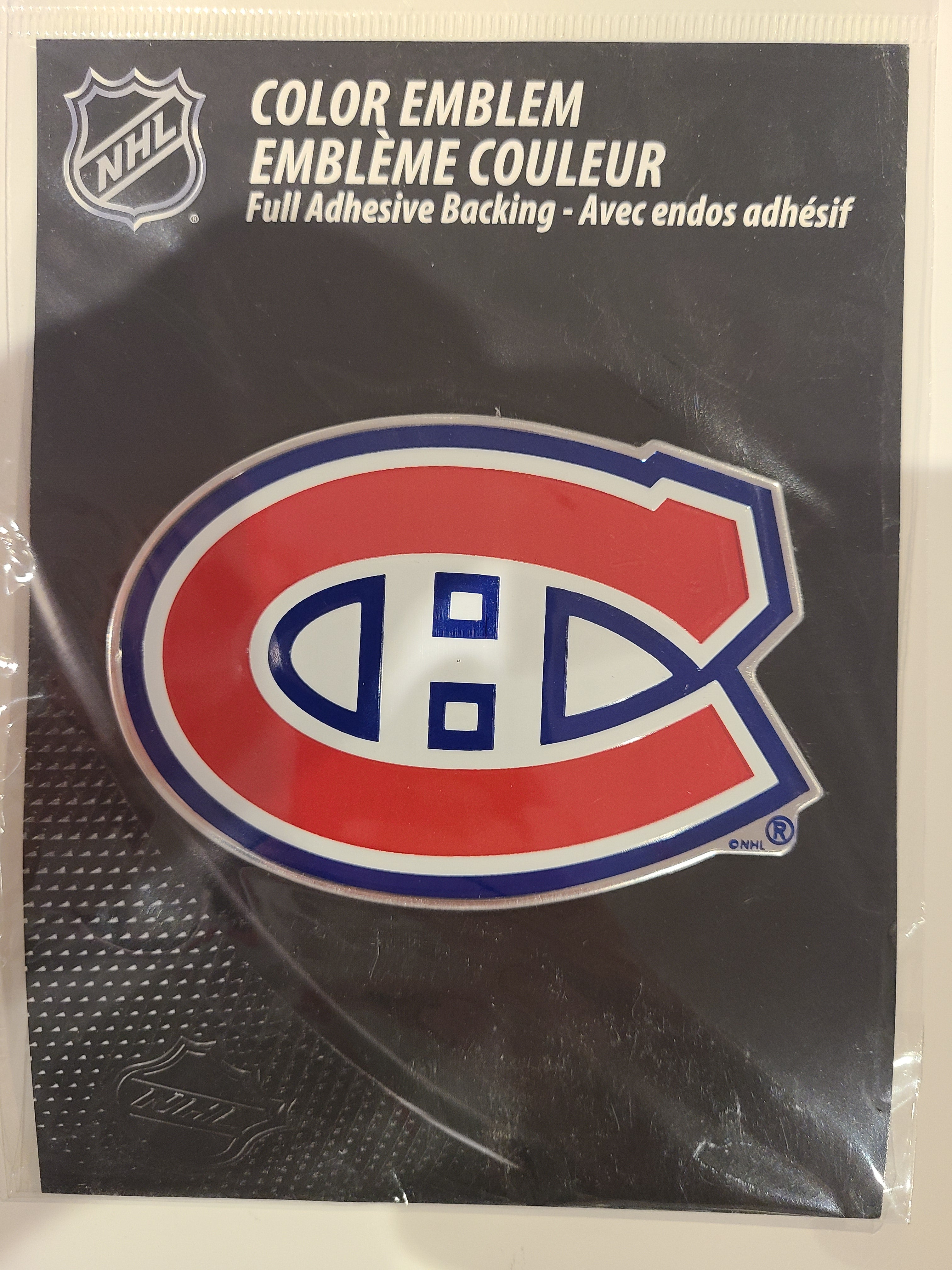 Montreal Canadiens NHL Color Emblem Decal