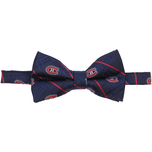 Montreal Canadiens NHL Eagles Wings Men's Navy Oxford Bow Tie
