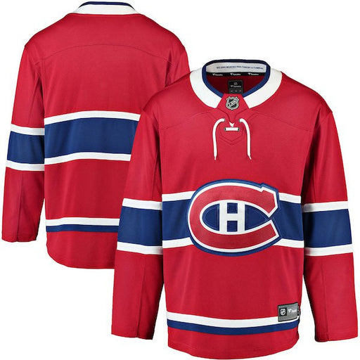 Montreal Canadiens NHL Fanatics Branded Men's Red Breakaway Jersey