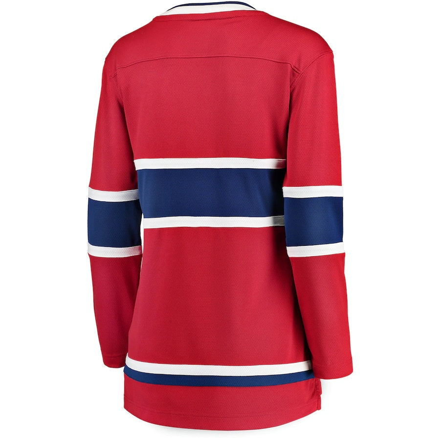 Montreal Canadiens NHL Fanatics Branded Women's Red Breakaway Jersey