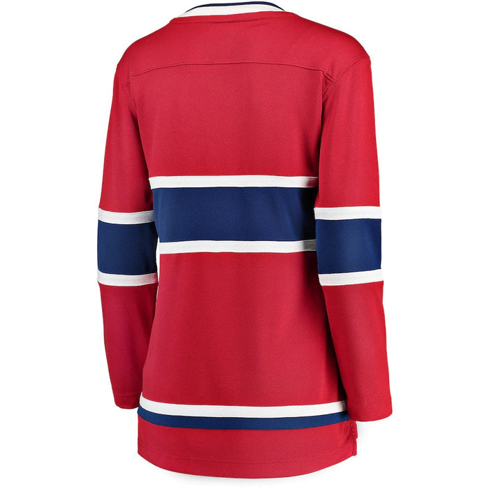 Montreal Canadiens NHL Fanatics Branded Women's Red Breakaway Jersey