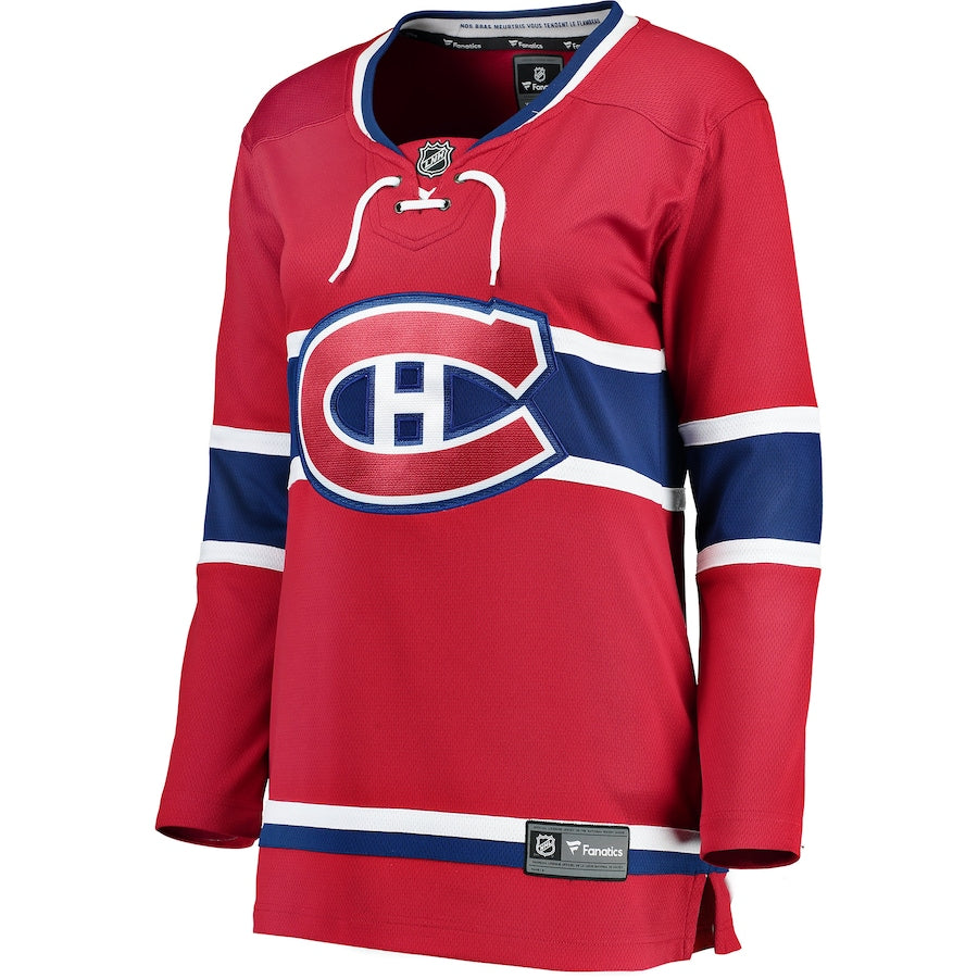 Montreal Canadiens NHL Fanatics Branded Women's Red Breakaway Jersey