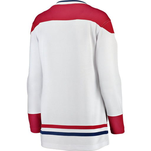 Montreal Canadiens NHL Fanatics Branded Women's White Breakaway Jersey