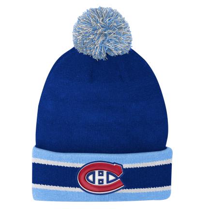 New Jersey Devils NHL Fan Weave Knit Beanie Pom Pom Winter Hat by Fanatics