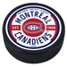 Montreal Canadiens NHL Gear Textured Hockey Puck
