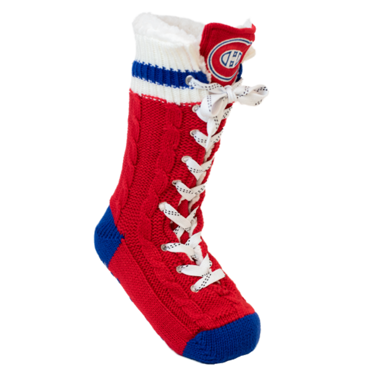 Montreal Canadiens NHL Hockey Sockey Unisex Red Slipper Skates Socks