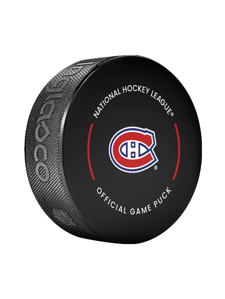 Montreal Canadiens NHL Inglasco 2022-23 Officially Licensed Game Hockey Puck