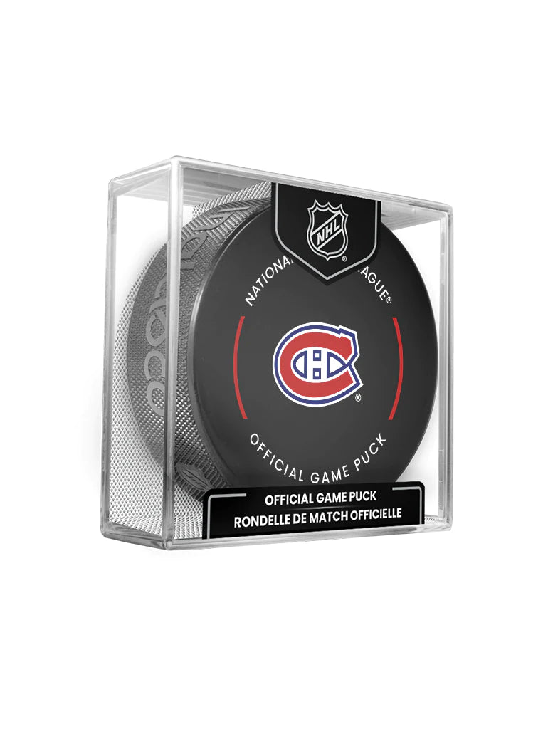 Montreal Canadiens NHL Inglasco 2022-23 Officially Licensed Game Hockey Puck