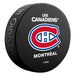 Montreal Canadiens NHL Inglasco Basic Souvenir Hockey Puck
