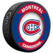 Montreal Canadiens NHL Inglasco Retro Hockey Puck