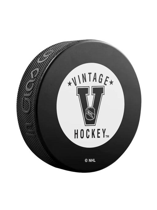 Montreal Canadiens NHL Inglasco Vintage Logo Souvenir Hockey Puck