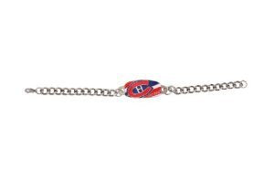 Montreal Canadiens NHL JF Sports ID Bracelet