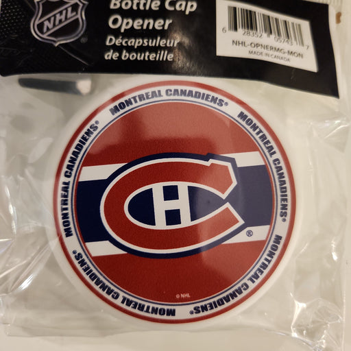Montreal Canadiens NHL Magnetic Bottle Cap Opener