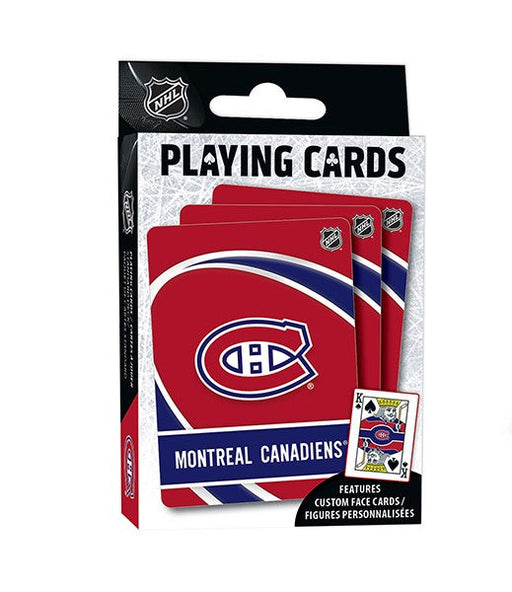 Montreal Canadiens NHL Masterpieces Playing Cards